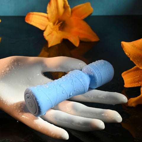 Evolved Out Of The Blue Rechargeable Mini Wand Massage Toy Electric Massager