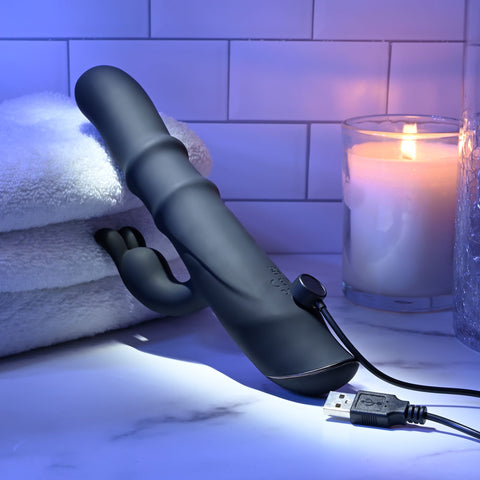 Evolved RINGMASTER 23.1cm Rabbit Vibe with 10 Speeds VIBRATORS-RABBIT