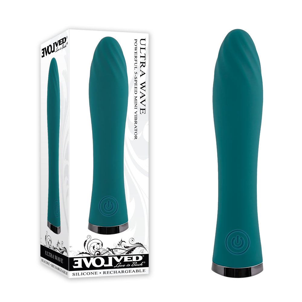 Ultra Wave Petite Vibrator with Swirling Textures and Patterns > Vibrators > Standard Vibrators
