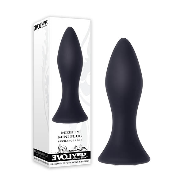 Mighty Mini Plug -  8.9 cm (3.5'') USB Rechargeable Butt Plug