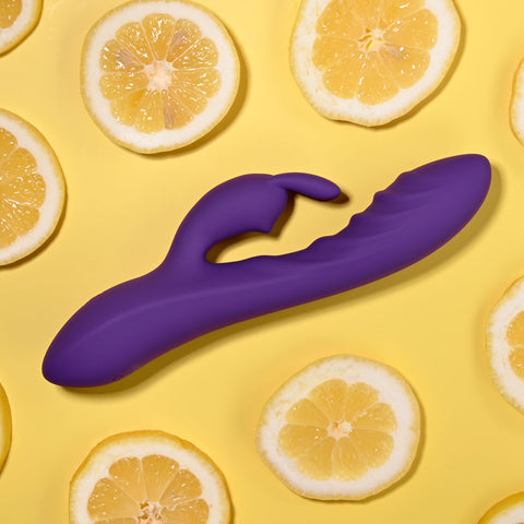 Evolved Wavy Rabbit 20.6 cm USB Rechargeable Rabbit Vibrator VIBRATORS-RABBIT