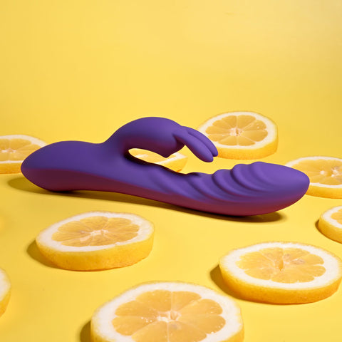 Evolved Wavy Rabbit 20.6 cm USB Rechargeable Rabbit Vibrator VIBRATORS-RABBIT