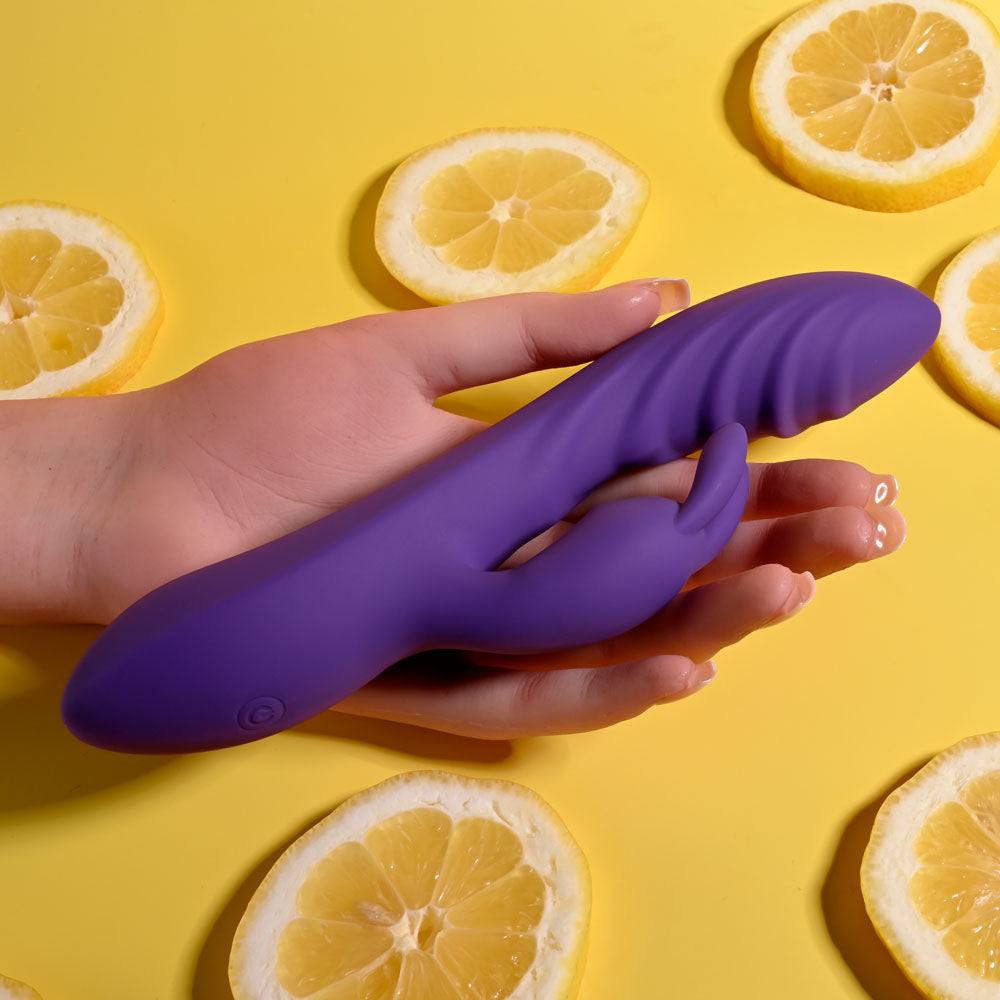 Evolved Wavy Rabbit Vibrator 20.6 cm Toy > Vibrators > Ladies > Rabbit