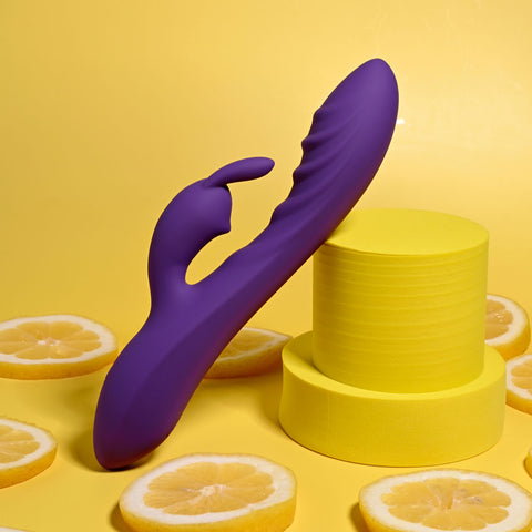 Evolved Wavy Rabbit 20.6 cm USB Rechargeable Rabbit Vibrator VIBRATORS-RABBIT