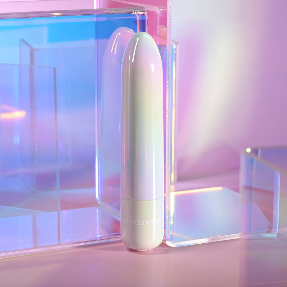 Evolved Easy Does It Pearlescent 10 cm USB Rechargeable Bullet Vibrator BULLETS