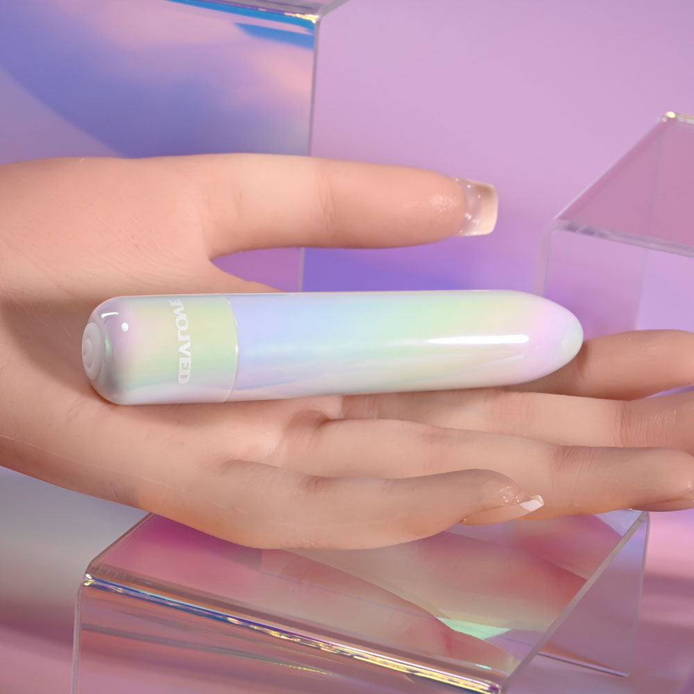 Evolved Easy Does It Pearlescent 10 cm USB Rechargeable Bullet Vibrator BULLETS
