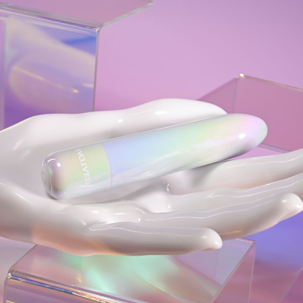 Evolved Easy Does It Pearlescent 10 cm USB Rechargeable Bullet Vibrator BULLETS