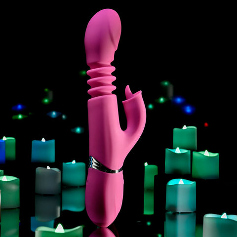 Evolved DRAGON Vibrating G-Spot Dildo 24.2 cm VIBRATORS-RABBIT