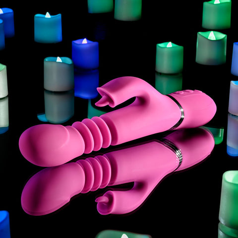 Evolved DRAGON Vibrating G-Spot Dildo 24.2 cm VIBRATORS-RABBIT