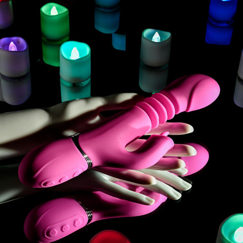 Evolved DRAGON Vibrating G-Spot Dildo 24.2 cm VIBRATORS-RABBIT