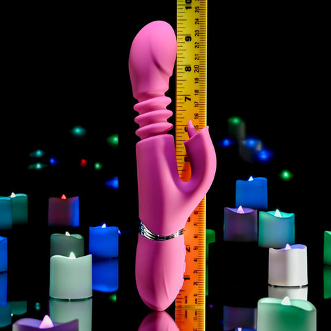 Evolved DRAGON Vibrating G-Spot Dildo 24.2 cm VIBRATORS-RABBIT