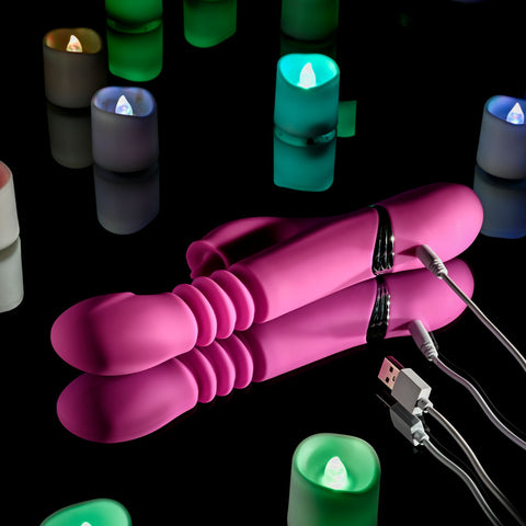 Evolved DRAGON Vibrating G-Spot Dildo 24.2 cm VIBRATORS-RABBIT