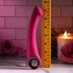 Evolved PLEASURE CURVE Multi-Speed G-Spot Vibe 19cm > Sex Toys For Ladies > G-Spot Vibrators