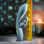 Boss Bunny Blue Silicone Rabbit Vibrator with Dual Stimulation > Vibrators > Ladies > Rabbit