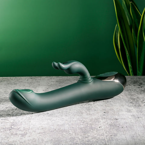 Evolved Rabbit Tap Tap 25 cm USB Rechargeable Vibrator with Tapping Tip VIBRATORS-RABBIT