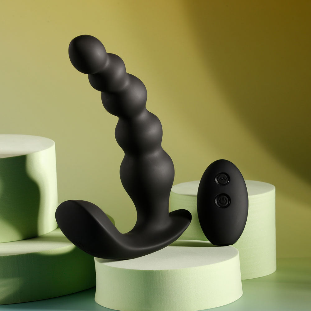 Evolved BEAD ME UP - 16.8 cm USB Rechargeable Vibrating Anal Beads with Wireless Remote ANAL TOYS
