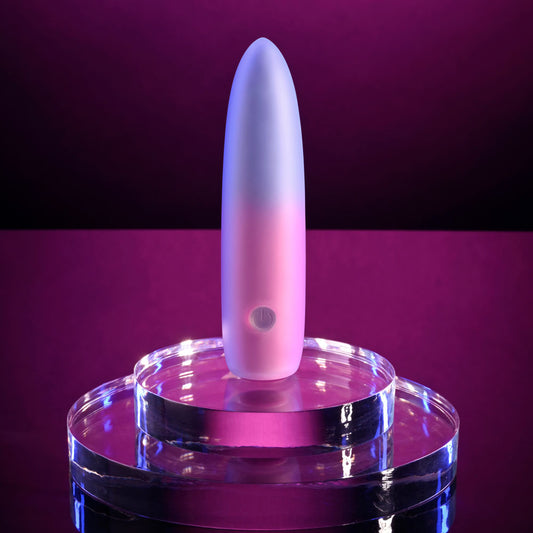 Evolved PARADISE BULLET - Pink/Purple 10.2 cm USB Rechargeable Bullet BULLETS & EGGS