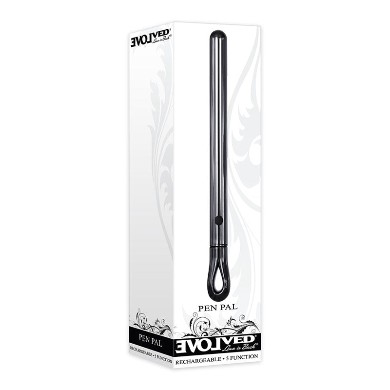 Evolved Pen Pal - Metallic 11.3 cm USB Vibrator