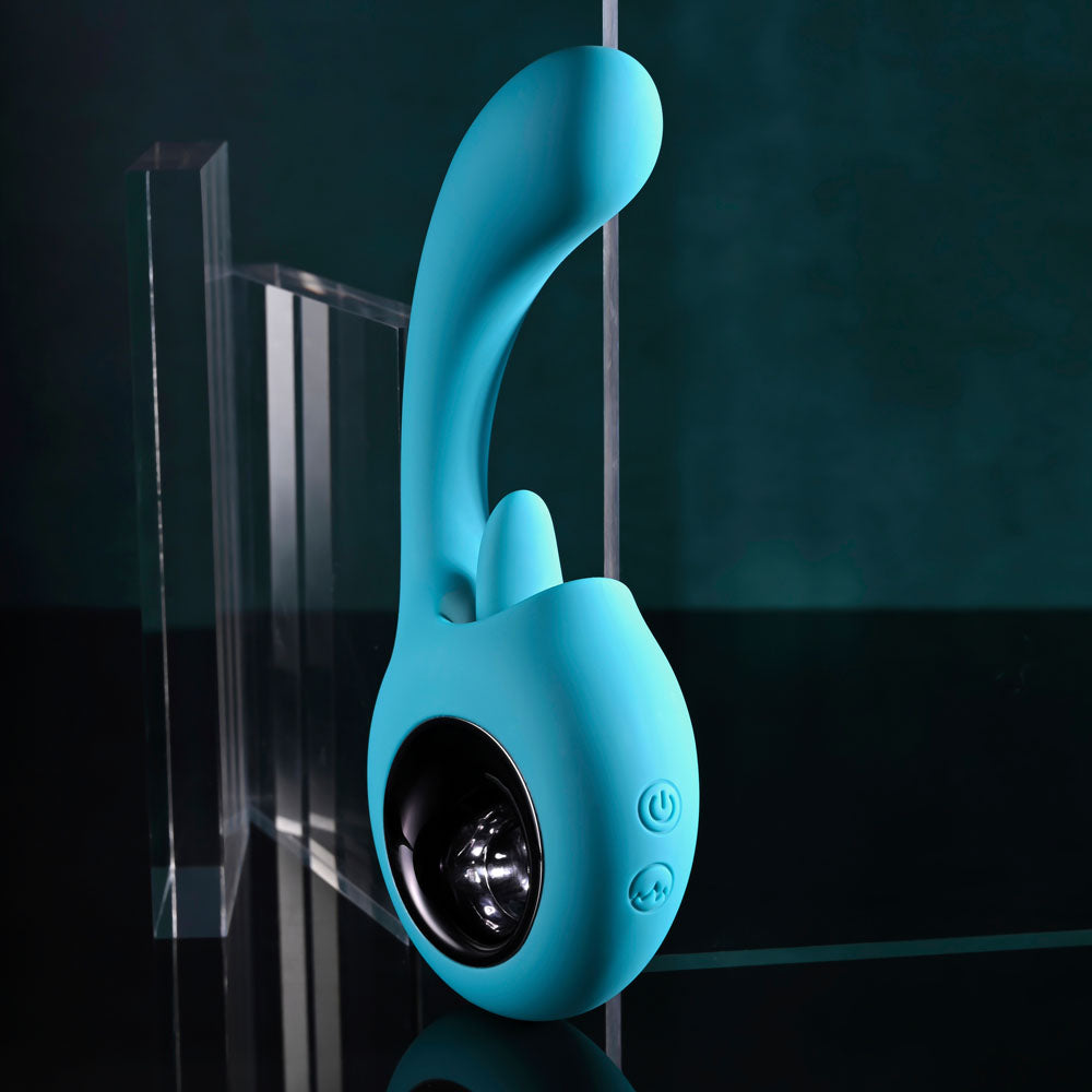 Evolved HOW MANY LICKS - Rechargeable Vibrator with Flicking Stimulator