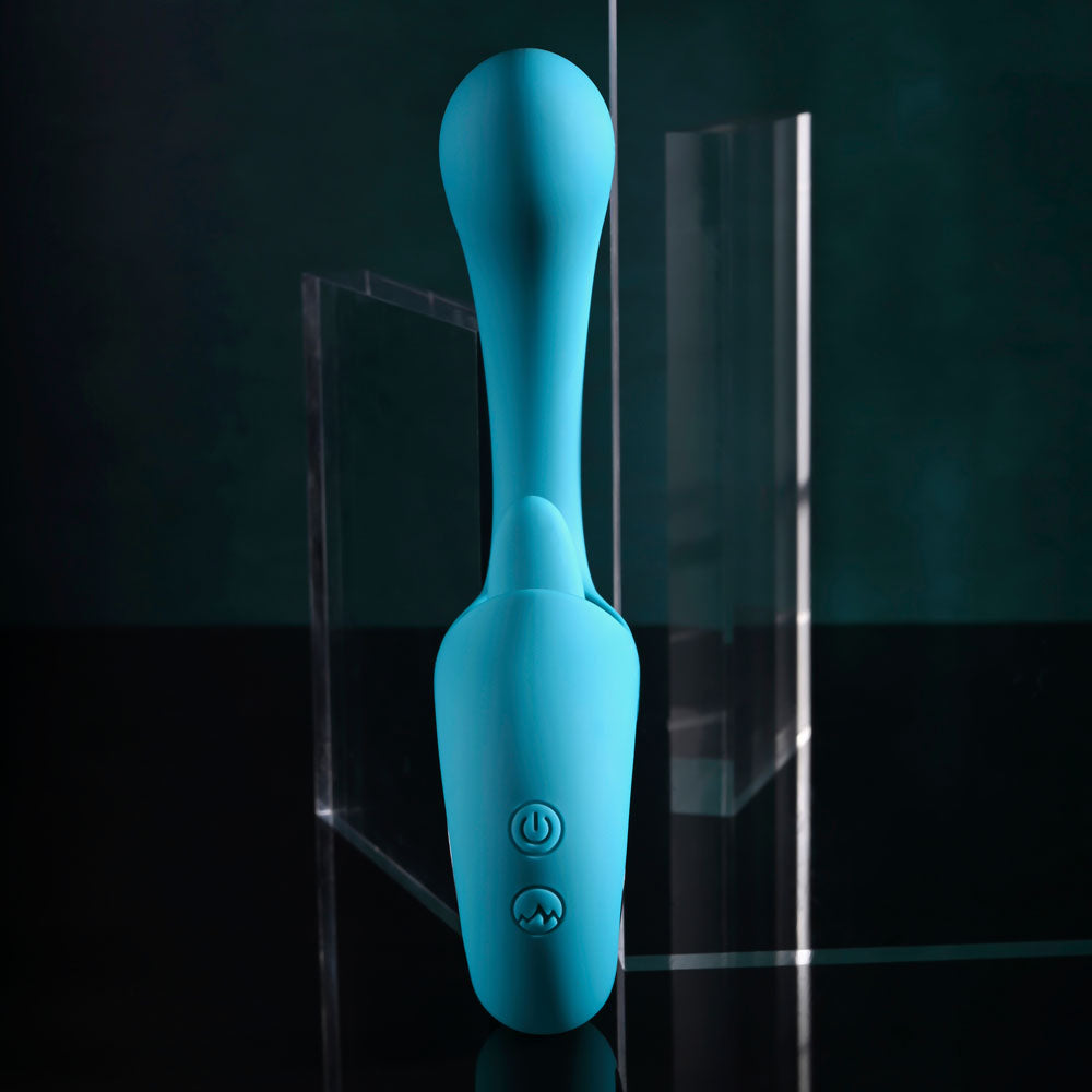 Evolved HOW MANY LICKS - Rechargeable Vibrator with Flicking Stimulator