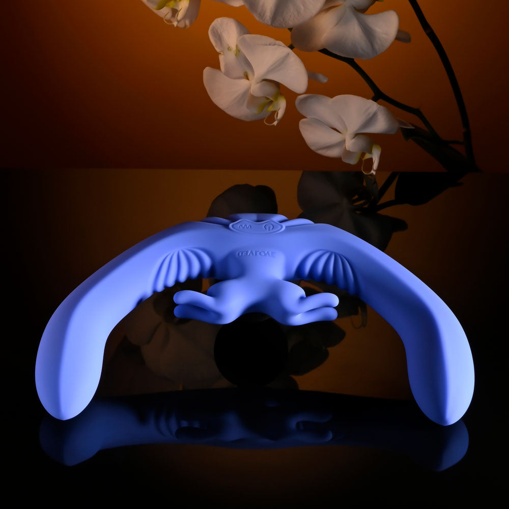 Evolved Lovebirds Double-Ended Rabbit Vibrator with Remote > Dildos > Double Dildos