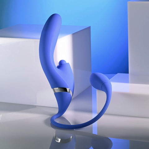 Evolved All In USB Rechargeable Triple Stimulating Vibrator