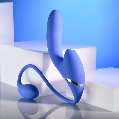 Evolved All In USB Rechargeable Triple Stimulating Vibrator
