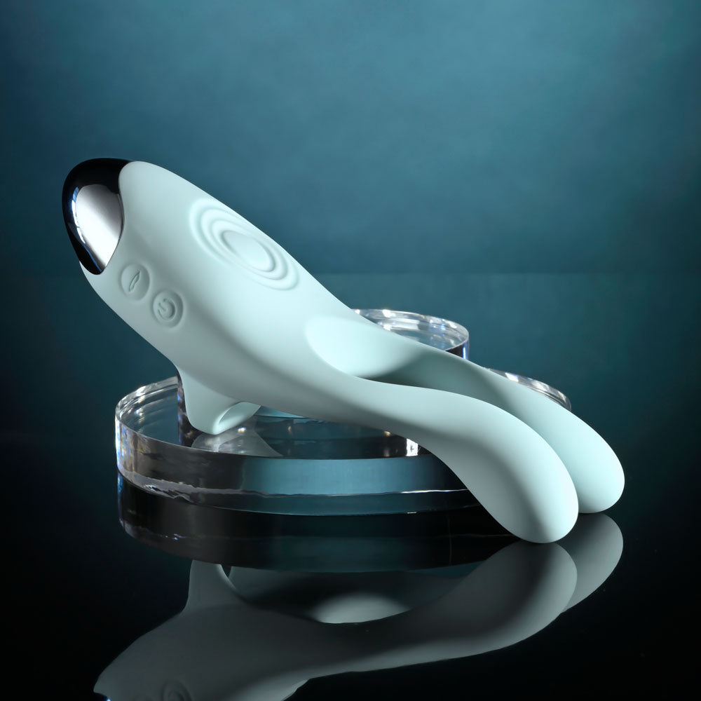 Evolved COUPLES THERAPY - Teal USB Rechargeable Couples Stimulator STIMULATORS