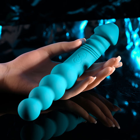 Evolved Flip Flop 23.1 Centimeter USB Rechargeable Dual Ended Vibrator VIBRATORS