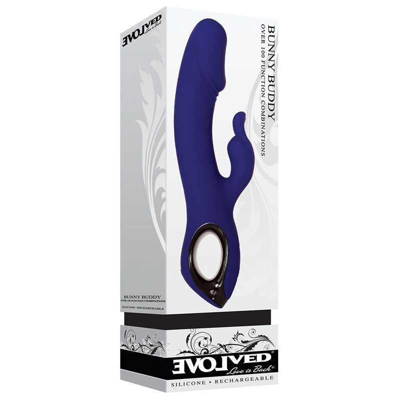 Evolved Bunny Buddy -  22.2 cm USB Rechargeable Rabbit Vibrator