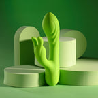 Brat Bunny (Green) – Electric Dual Motor Rabbit Vibrator > Vibrators > Ladies > Rabbit
