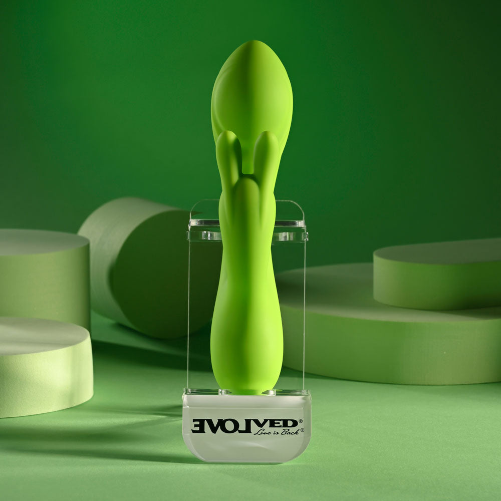 Brat Bunny (Green) – Electric Dual Motor Rabbit Vibrator > Vibrators > Ladies > Rabbit