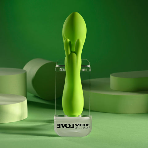 Brat Bunny (Green) – Electric Dual Motor Rabbit Vibrator VIBRATORS-RABBIT
