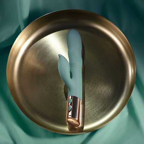 Evolved The Shimmy – USB Rechargeable Thrusting Rabbit Vibrator > Vibrators > Ladies > Rabbit