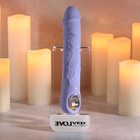 Evolved Large Fantasy USB Rechargeable 21.8 cm Multi-Speed Vibrator VIBRATORS
