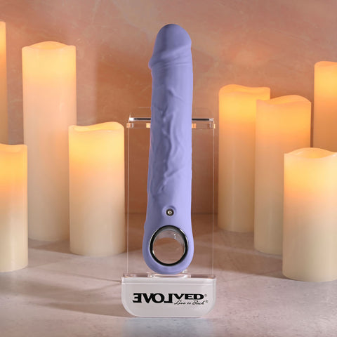 Evolved Large Fantasy USB Rechargeable 21.8 cm Multi-Speed Vibrator VIBRATORS