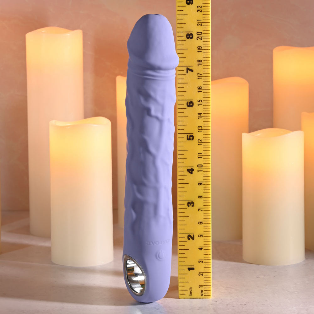 Evolved Large Fantasy USB Rechargeable 21.8 cm Multi-Speed Vibrator > Vibrators > Standard Vibrators