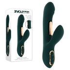 Evolved Heart of Gold – USB Rechargeable Rabbit Vibrator Green > Vibrators > Ladies > Rabbit