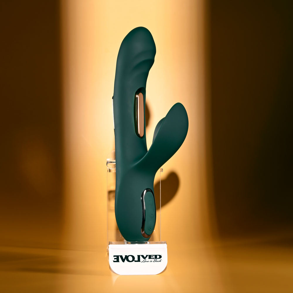 Evolved Heart of Gold – USB Rechargeable Rabbit Vibrator > Vibrators > Ladies > Rabbit
