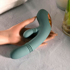 Evolved Rub Me Tender - Rechargeable Gyrating Thrusting Rabbit Vibrator > Vibrators > Ladies > Rabbit