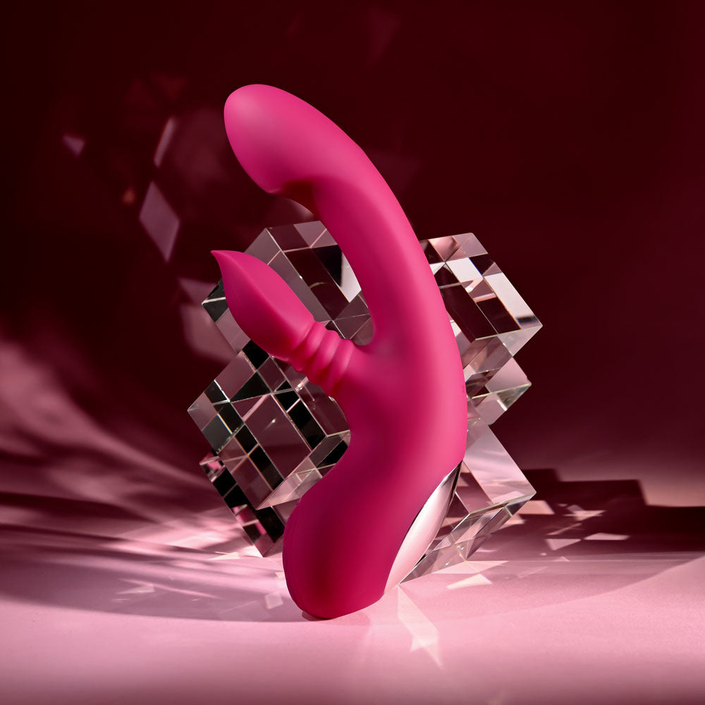 Evolved GENTLE PERSUASION - 20 cm USB Rechargeable Rabbit Vibrator > Vibrators > Ladies > Rabbit