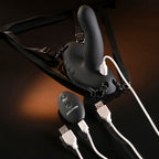 Evolved Come Closer 9.5 cm – USB Rechargeable Remote-Controlled Vibrating Strap-On Vibrator > Dildos > Strap On Dildos