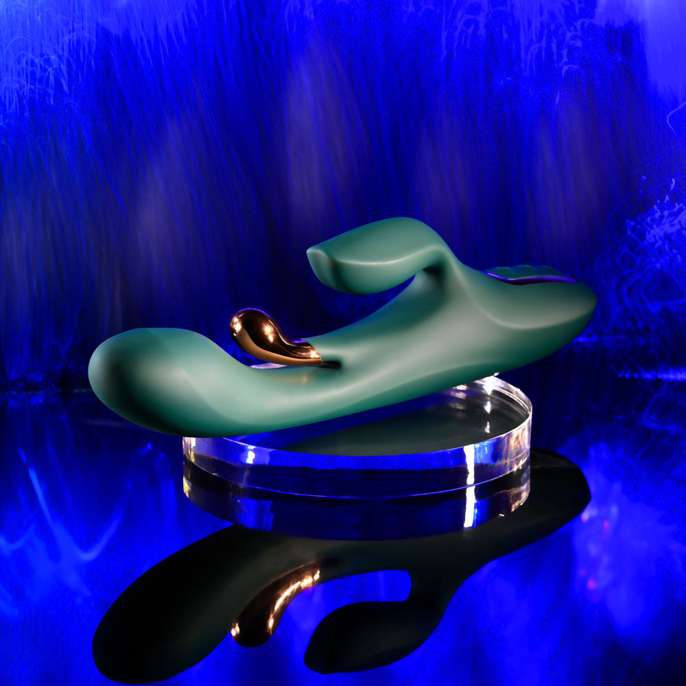 Evolved Golden Goddess – Rechargeable Flicker Rabbit Vibrator > Vibrators > Ladies > Rabbit