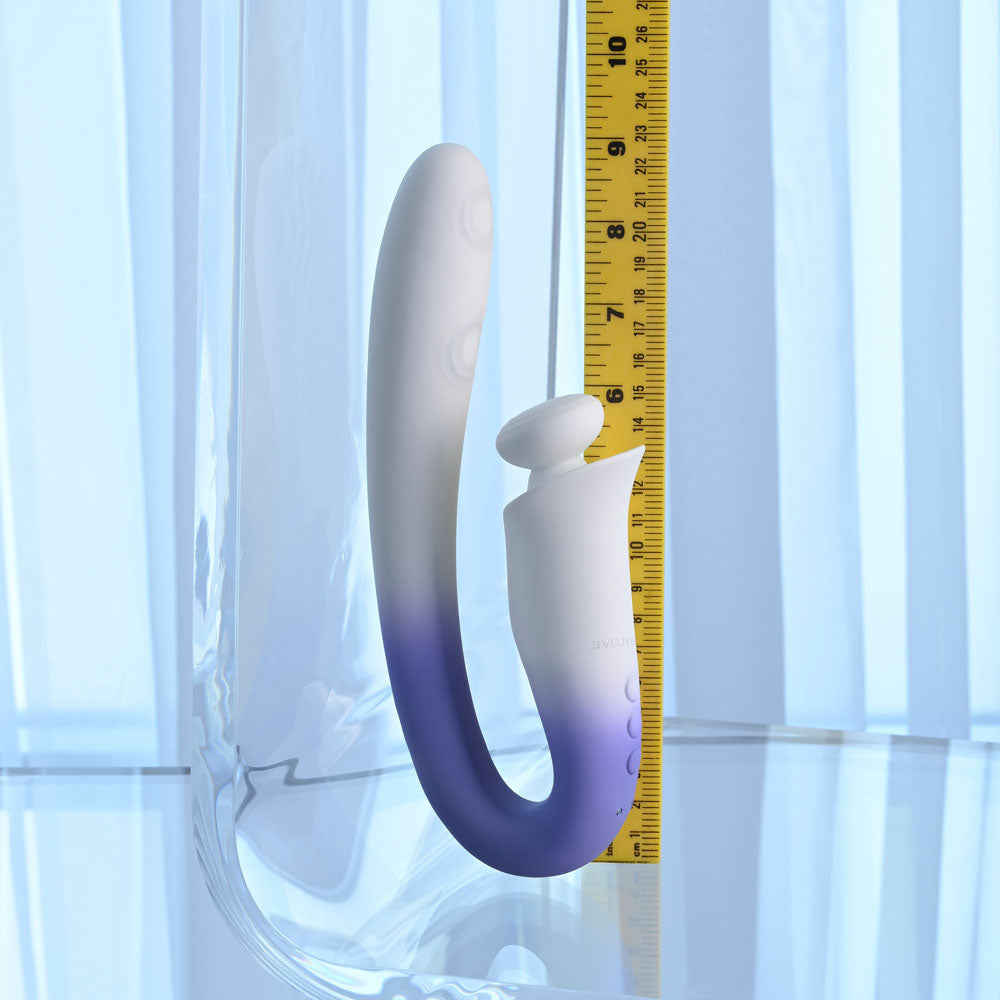 Evolved Spring Loaded (Purple) – USB Rechargeable 23cm Multi-Tapping Vibrator > Vibrators > Ladies > Clitoral Vibrators and Stimulators