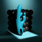 Evolved BUNNY TAPPER - 20 cm USB Rechargeable Rabbit Vibrator with Flicking Shaft > Vibrators > Ladies > Rabbit