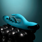 Evolved BUNNY TAPPER - 20 cm USB Rechargeable Rabbit Vibrator with Flicking Shaft > Vibrators > Ladies > Rabbit