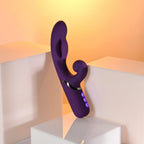Evolved Pleasure Puff – USB Rechargeable Inflatable 24.1 cm Rabbit Vibrator > Vibrators > Ladies > Rabbit Multi