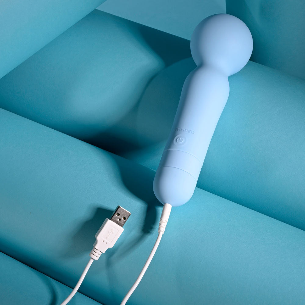 Evolved Iris – USB Rechargeable Waterproof Massage Wand 18.3 cm > Sex Toys > Mini Massagers