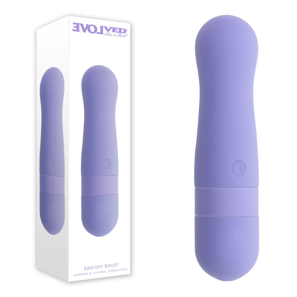 Evolved Squishy Bullet – 11 cm USB Rechargeable Vibrating Bullet > Vibrators > Mini Vibrators