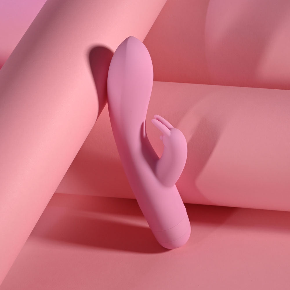 Evolved Cushy Bunny 19.1cm USB Rechargeable Silicone Rabbit Vibrator > Vibrators > Ladies > Rabbit